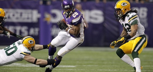 Vikings beat Packers 2012