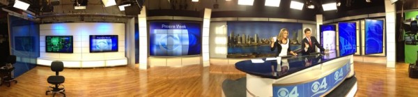 CBS4 Studio Panorama