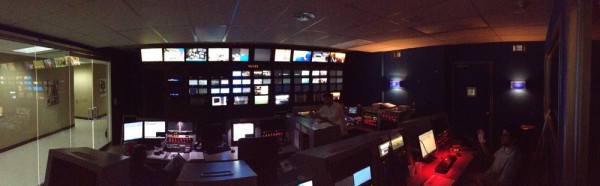 CBS4 Control Booth Panorama