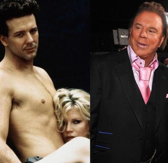 Mickey Rourke Before and After