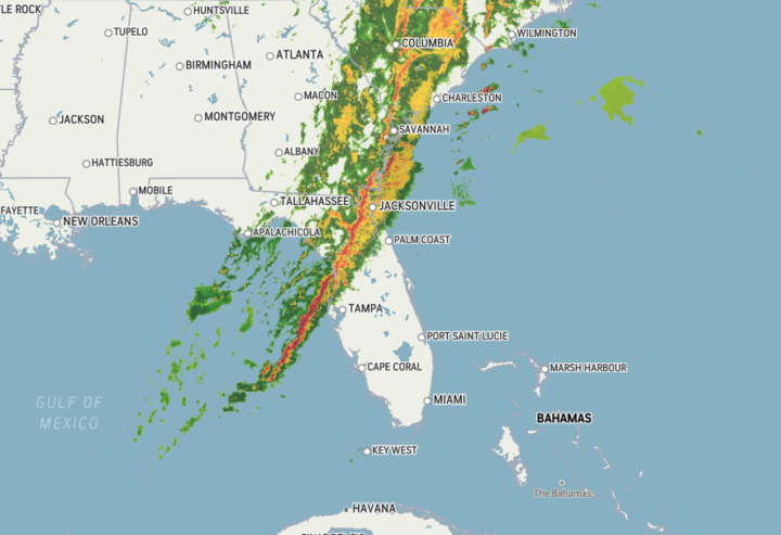 El Nino storm in Tampa